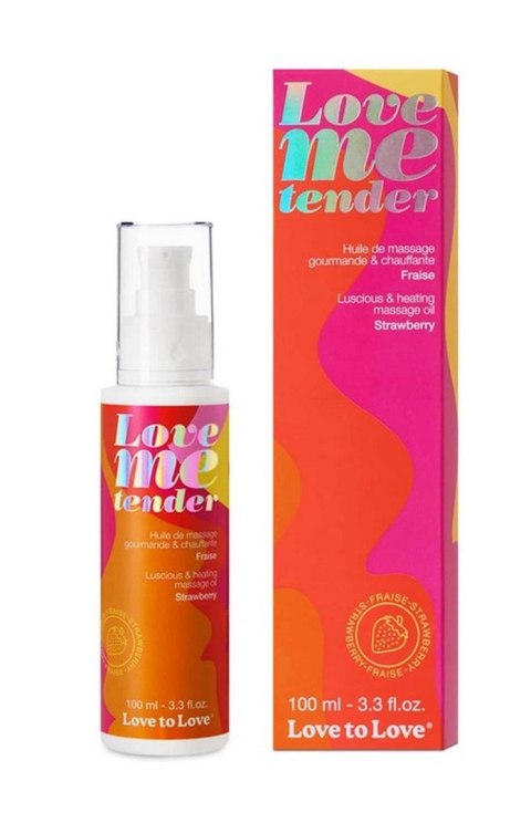 LOVE ME TENDER - MASSAGE OIL - STRAWBERRY 100ML / 3.3FL.OZ. Love to Love