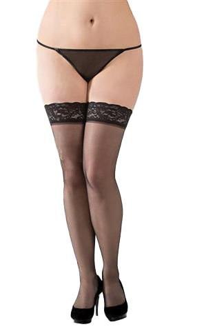 Stockings 5514 - Plus Size - black 2XL SoftLine Collection