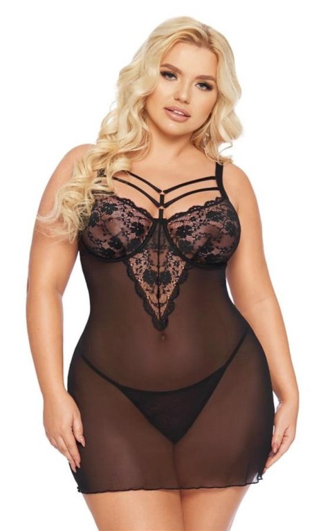 Aldona - black 2XL SoftLine Collection