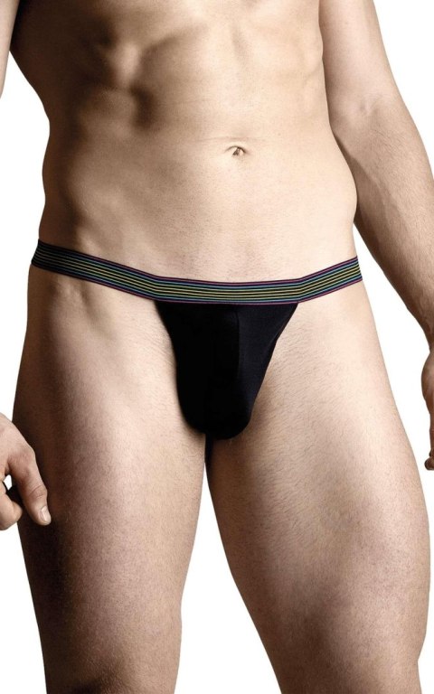 Mens thongs 4496 - black XL SoftLine Collection