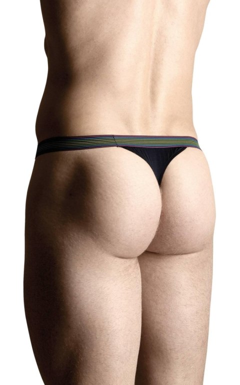 Mens thongs 4496 - black XL SoftLine Collection