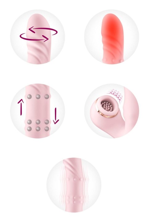 Classy 5-in-1 rabbit vibrator Yoba