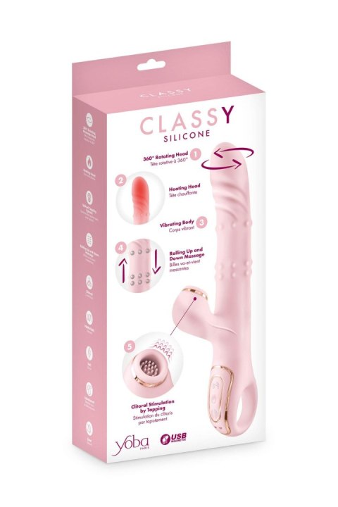 Classy 5-in-1 rabbit vibrator Yoba