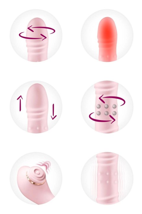 Lively 6-in-1 rabbit vibrator Yoba