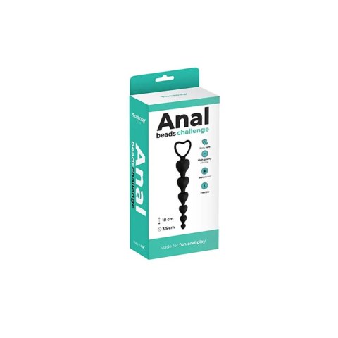 ANAL BEADS black heart Fantasy