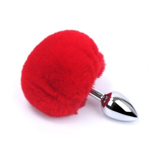 BUTT PLUG red bunny tail Fantasy