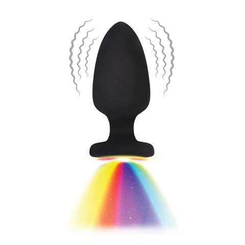 LED Light vibrating anal plug Fantasy