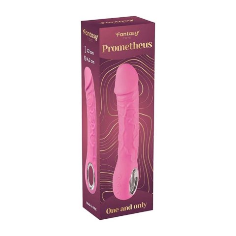 Pink vibrator - 10 different modes of vibration and heating function Fantasy