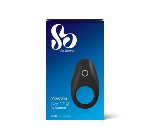 Rechargeable Vibrating Cock Ring So Divine