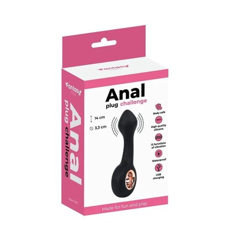 Vibrating Anal Plug 14 cm Fantasy