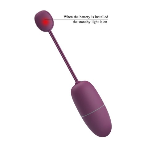 PRETTY LOVE - Nymph, 12 vibration functions Mobile APP Long-distance Control, ABS, 1 AAA battery Pretty Love