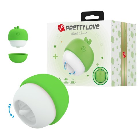 APPLE SECRET, 12 licking settings, Silicone ABS Pretty Love