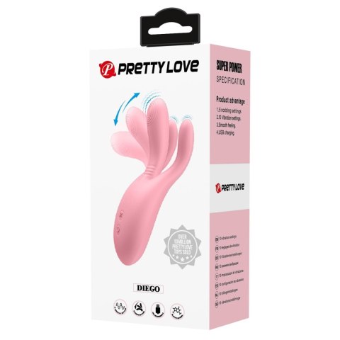 DIEGO, 10 vibration functions 5 nodding functions Pretty Love
