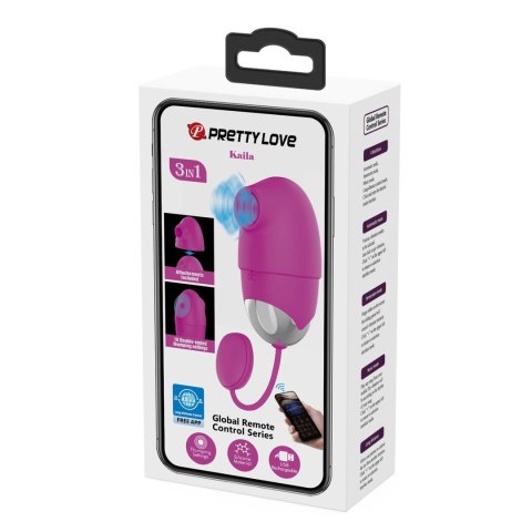 KAILA, 10 tapping functions 10 thumping functions Mobile APP remote control Pretty Love