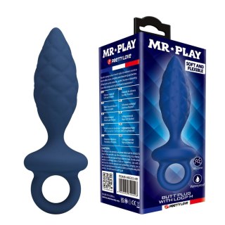 MR. PLAY Butt Plug with Loop - Size M Mr. Play