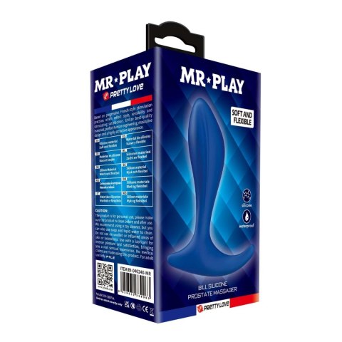 Mr. Play Bill Silicone Prostate Massager Mr. Play