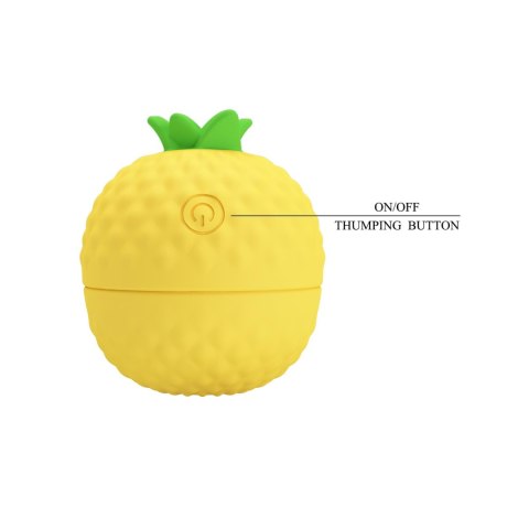 PRETTY LOVE - Pineapple Secret, 12 thumping functions, Silicone Pretty Love