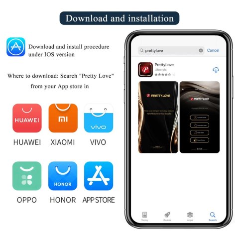 Pretty Love Anthony Smart App Vibrating Anal Plug Pretty Love