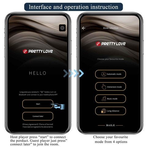 Pretty Love Anthony Smart App Vibrating Anal Plug Pretty Love