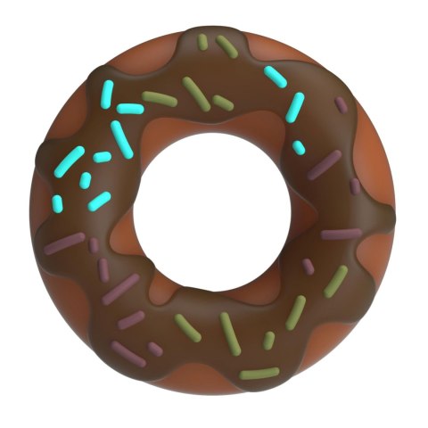 Pretty Love Choco Super Donut Silicone Cock Ring Pretty Love