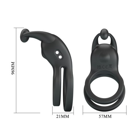 Pretty Love Goodwin Vibrating Double Penis Ring Pretty Love