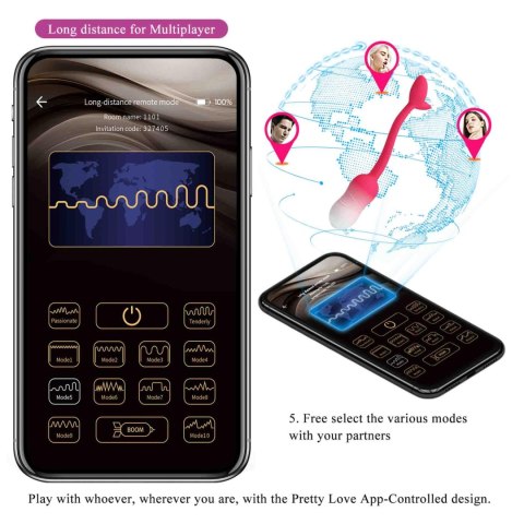 Pretty Love Poulsen App-Controlled Egg Vibrator 01 Pretty Love
