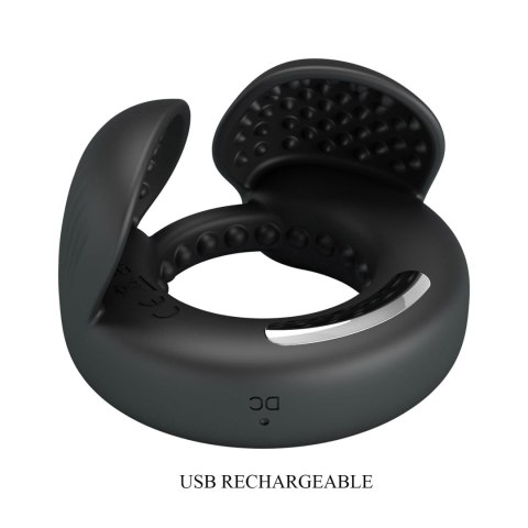 Pretty Love Quentin Vibrating Silicone Cock Ring Pretty Love