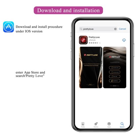 SHEY, 10 vibration functions 10 tapping functions Mobile APP Long-distance Control Pretty Love
