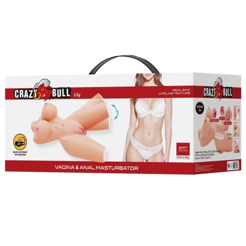 Crazy Bull Lily Vagina & Anal Masturbator Crazy Bull