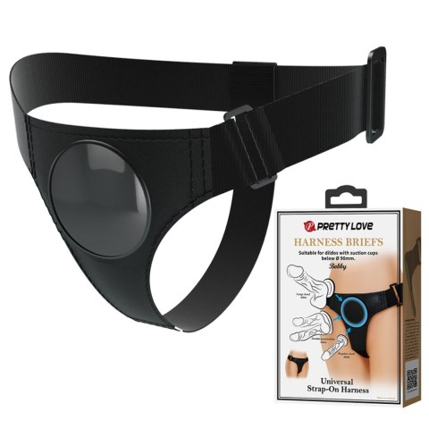 PRETTY LOVE - HARNESS BRIEFS- Bobby, Universal Strap-On Harness Pretty Love