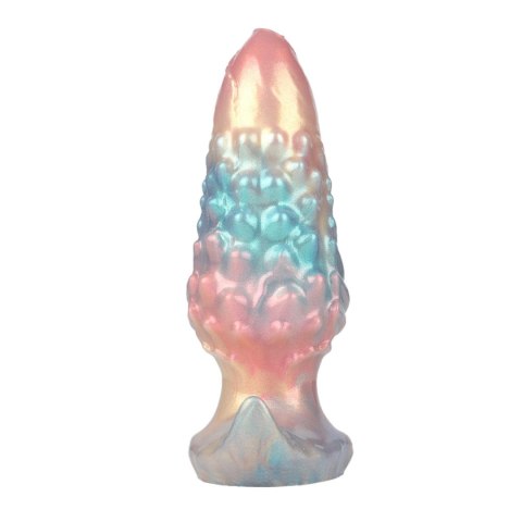 Power Monsters Ebon Leviathan - 18 cm Rippled Monster Silicone Dildo Power