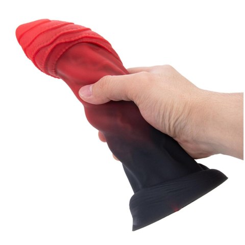 Power Monsters Infernal Goliath - 25 cm Rippled Monster Silicone Dildo Power