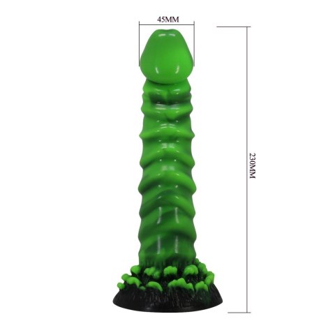 Power Monsters Manticore - 23 cm Rippled Monster Silicone Dildo Power