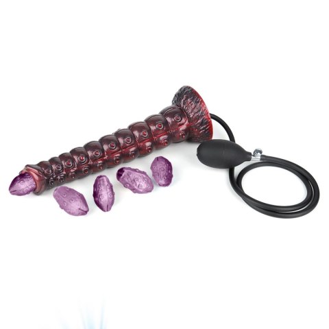Power Monsters Voidclaw Brute - 29 cm Rippled Monster Silicone Dildo Power