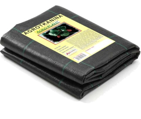 Agrotkanina ściółkarska UV P-70 pak.czarna 1,6x10m Agro-Plant