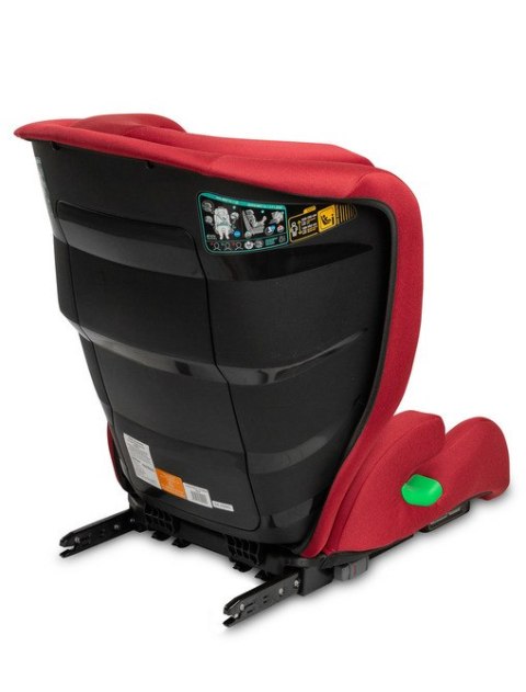 FOTELIK NIMBUS I-SIZE 4-12 RED (100-150cm)