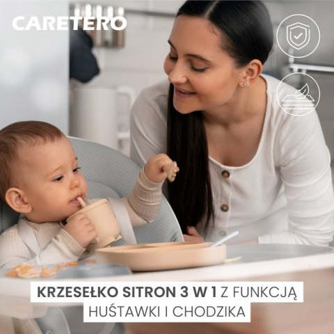 KRZESEŁKO DO KARMIENIA SITRON BEIGE