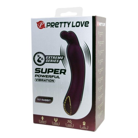 PRETTY LOVE - DJ RABBIT, 10 vibration functions, Silicone, Magnetic USB charging Pretty Love