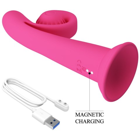 PRETTY LOVE - Love Romance Selma Snail Rabbit - Hot Pink Pretty Love