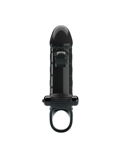 PRETTY LOVE - ROMANCE - VIBRATING PENIS SLEEVE BLACK Romance