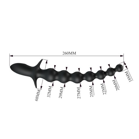 Pretty Love Dedron 10" Vibrating Anal Beads Pretty Love