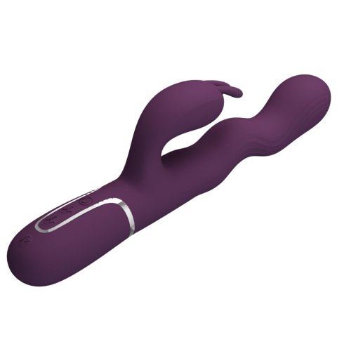 Pretty Love Laursen Dark Purple Waving & Vibrating Rabbit Vibrator Pretty Love