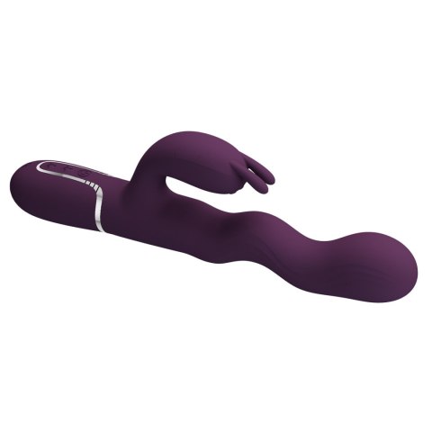 Pretty Love Laursen Dark Purple Waving & Vibrating Rabbit Vibrator Pretty Love