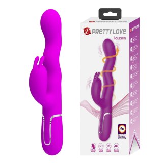 Pretty Love Laursen Purple Waving & Vibrating Rabbit Vibrator Pretty Love