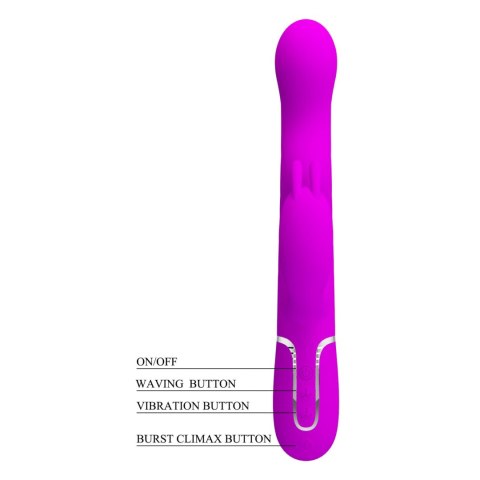 Pretty Love Laursen Purple Waving & Vibrating Rabbit Vibrator Pretty Love