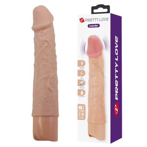 Pretty Love Leander Realistic Vibrating Dildo Pretty Love