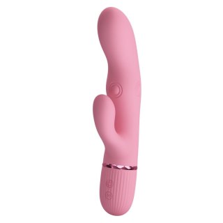 Pretty Love Zach Four-Sided Thumping Rabbit Vibrator - Pink Pretty Love