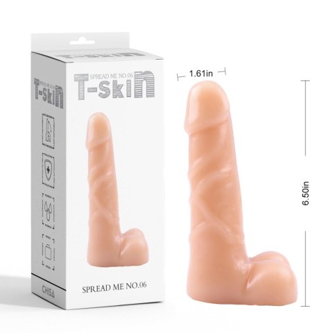 T-Skin Dildo Flesh Spread Me No.06 T-skin