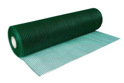 Siatka Rabatowa Ogrodzeniowa 0,8x25m Zielona (30x30) Polymernet