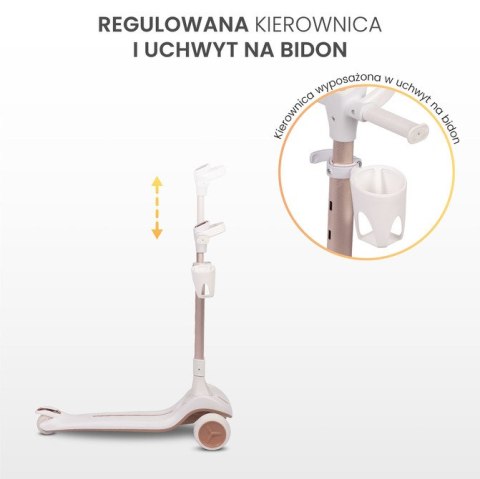 HULAJNOGA 3-KOŁOWA SATURA WHITE